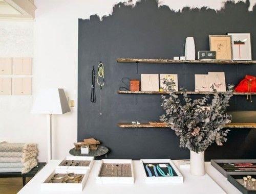 Nova tendência de pinturas de paredes descontraídas.